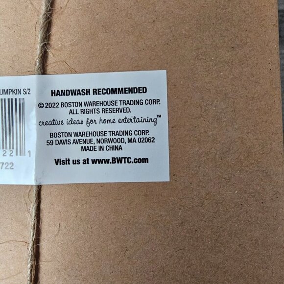 Farmhouse Truck Salt & Pepper Shaker Set Fall Harvest Pumpkin Decor - Picture 7 of 7